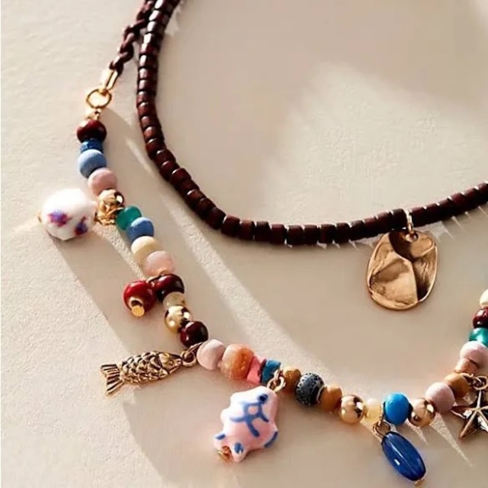 Free People River Layer Necklace